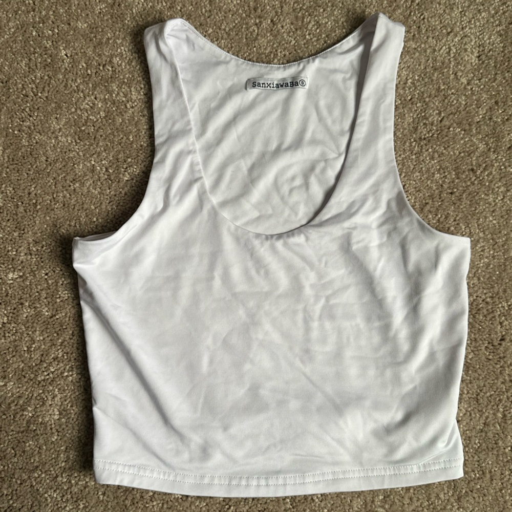 Women’s White Tank Top Small